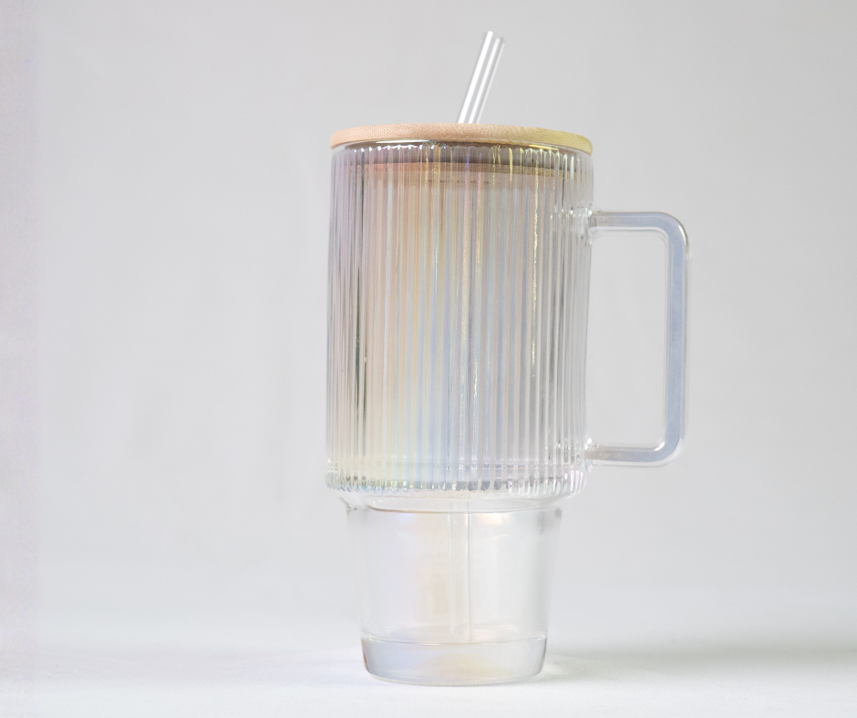 Solace Ribbed Glassware