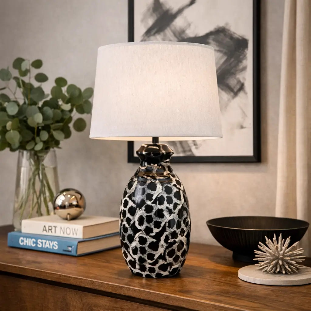 Monochrome Mirage Lamp