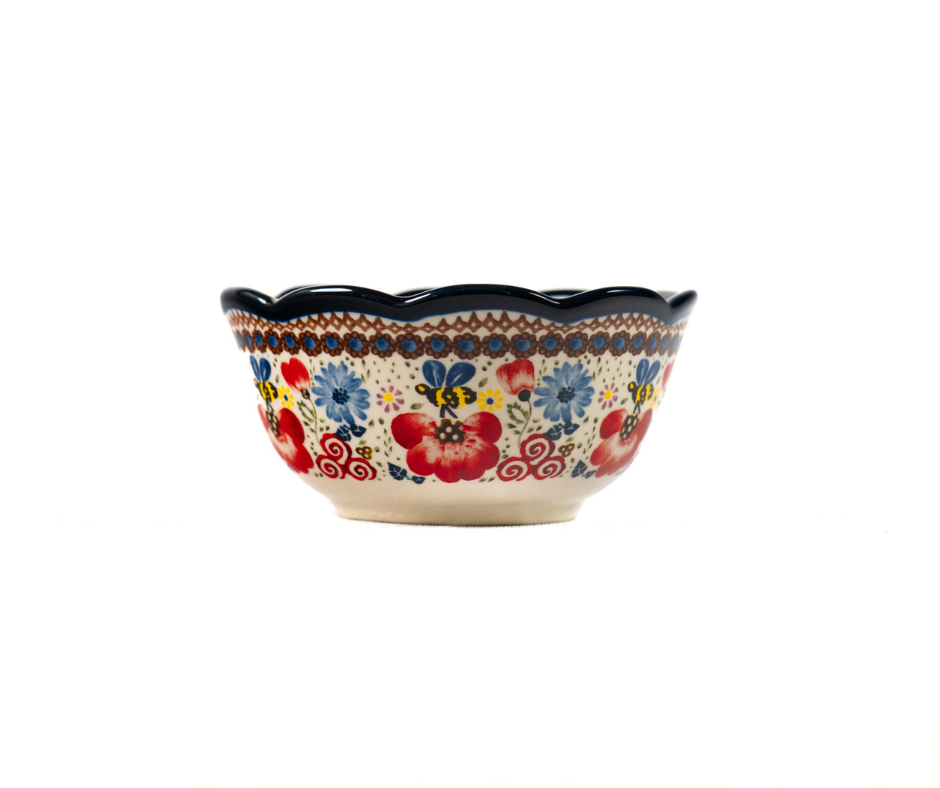 Bumblebee Pottery Bowl