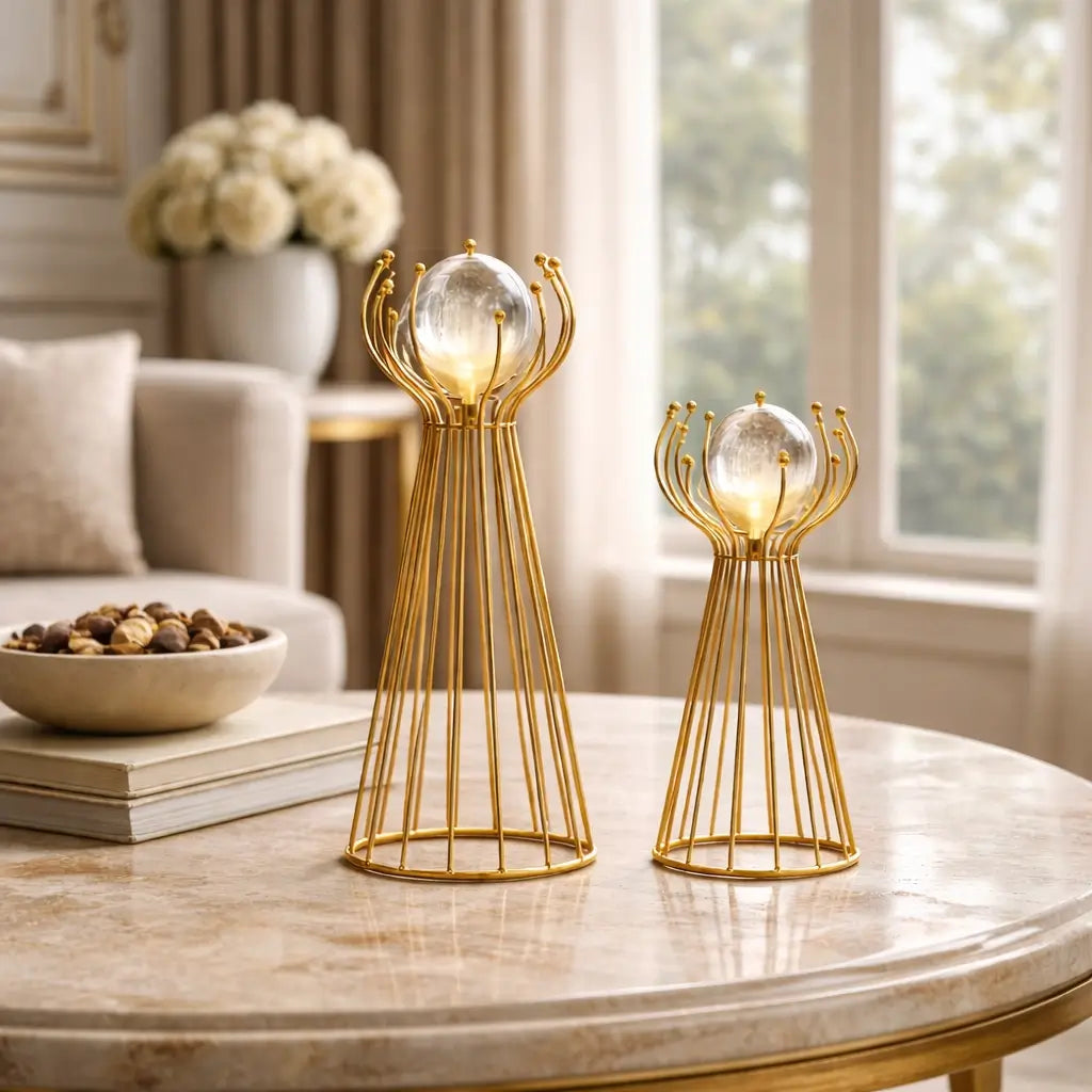 Gilded Orb (Set of 2)