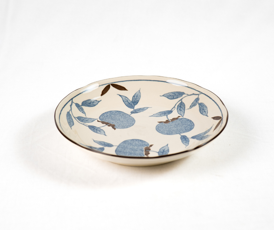 Botanical Blue Plate
