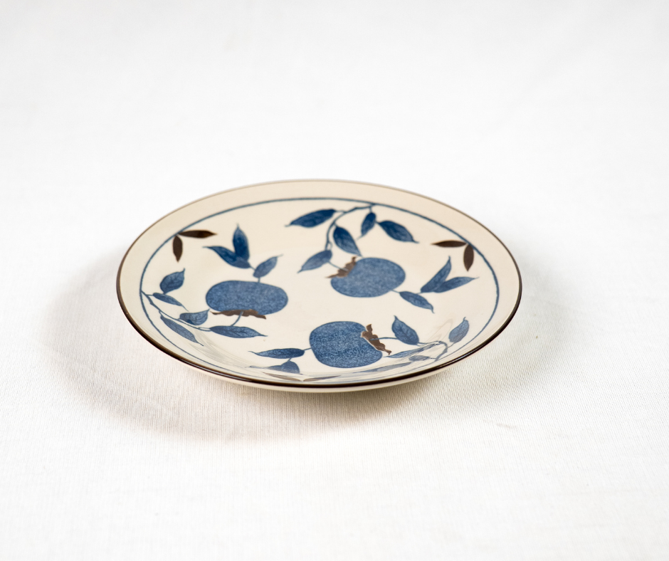 Botanical Blue Plate