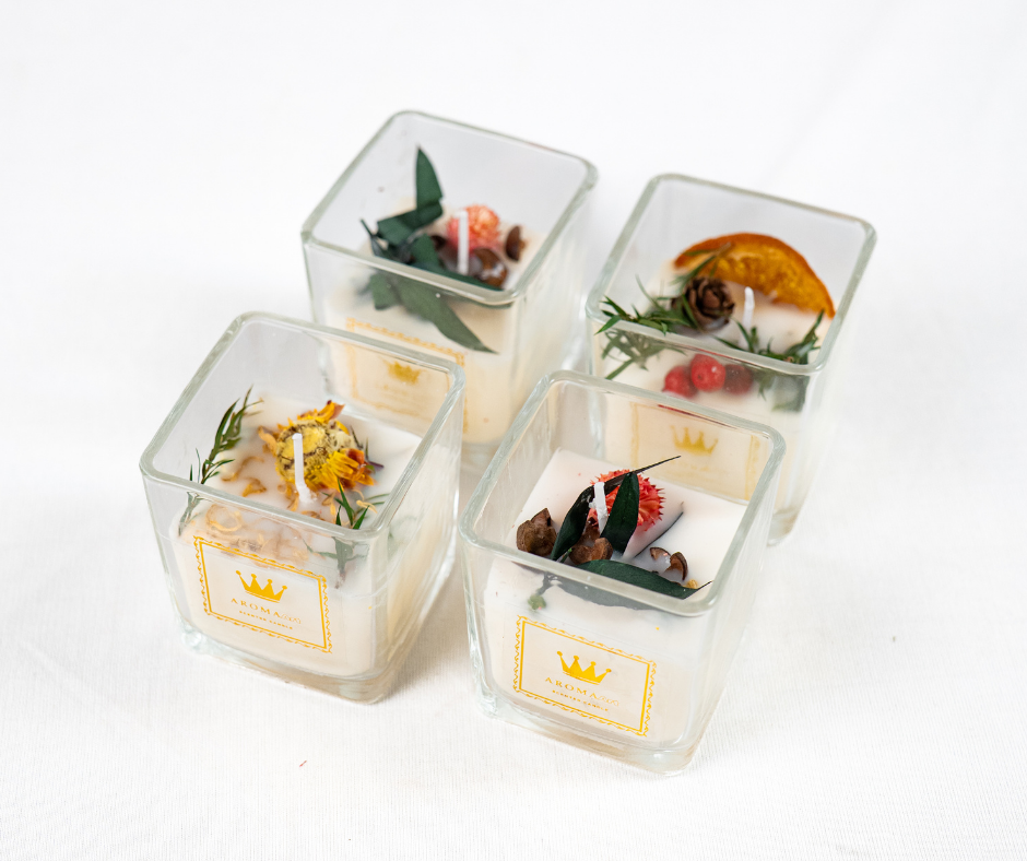 Crown Glass Scented Candles