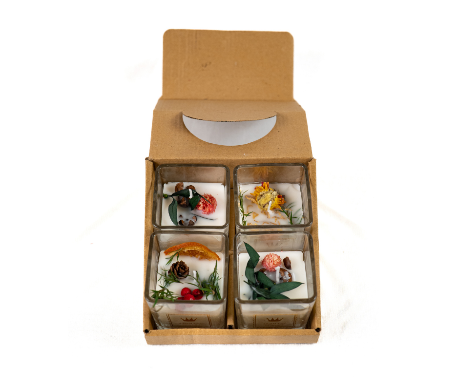 Crown Glass Scented Candles