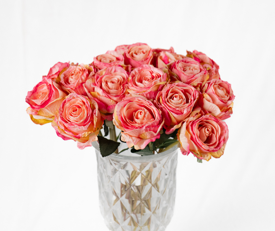 Peach Blush Rose Bouquet