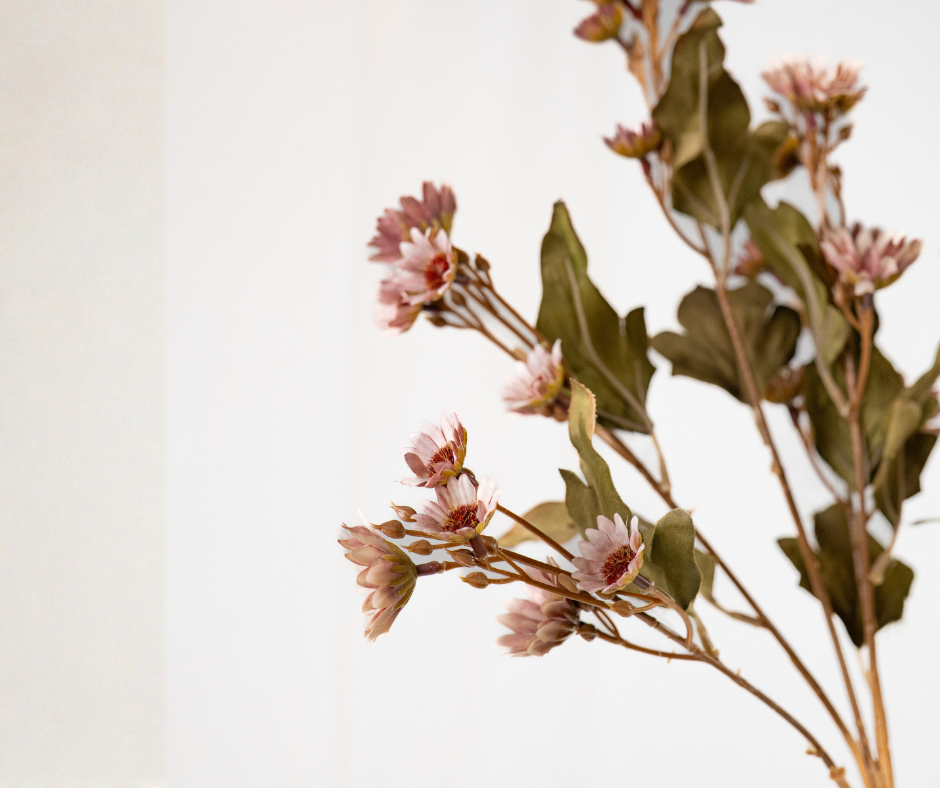 Rustic Dusty Floral Stem
