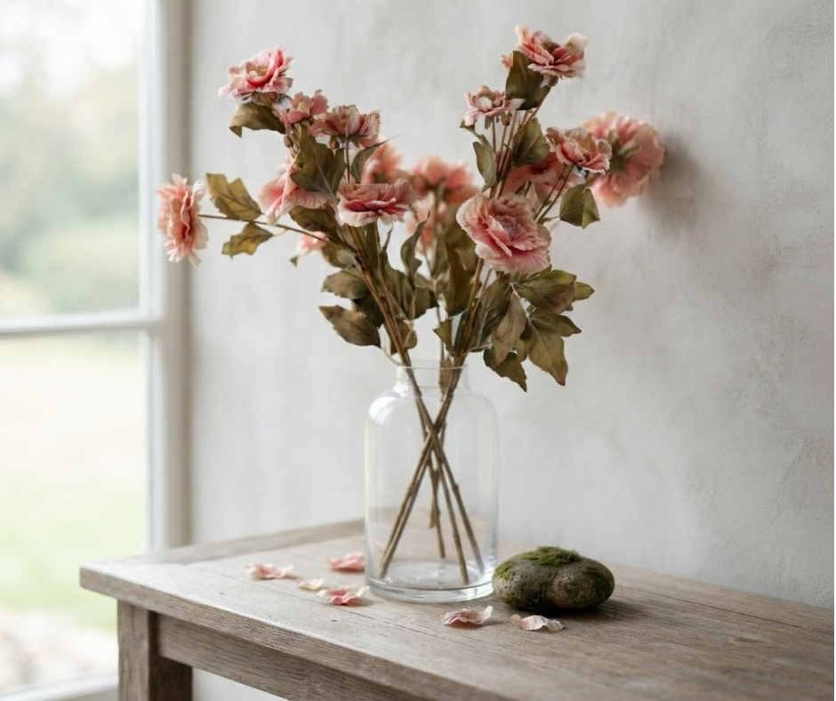 Soft Pink Blossom Stem