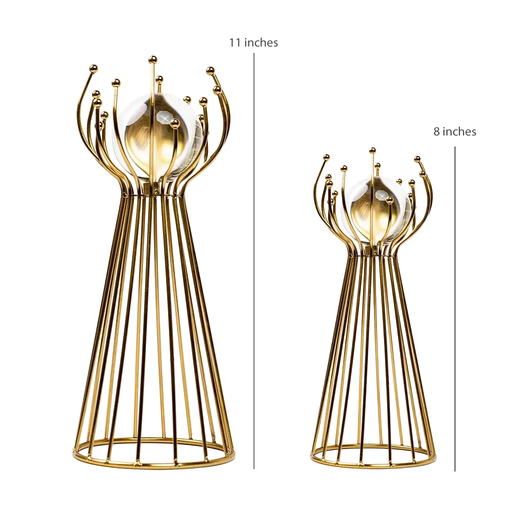 Gilded Orb (Set of 2)