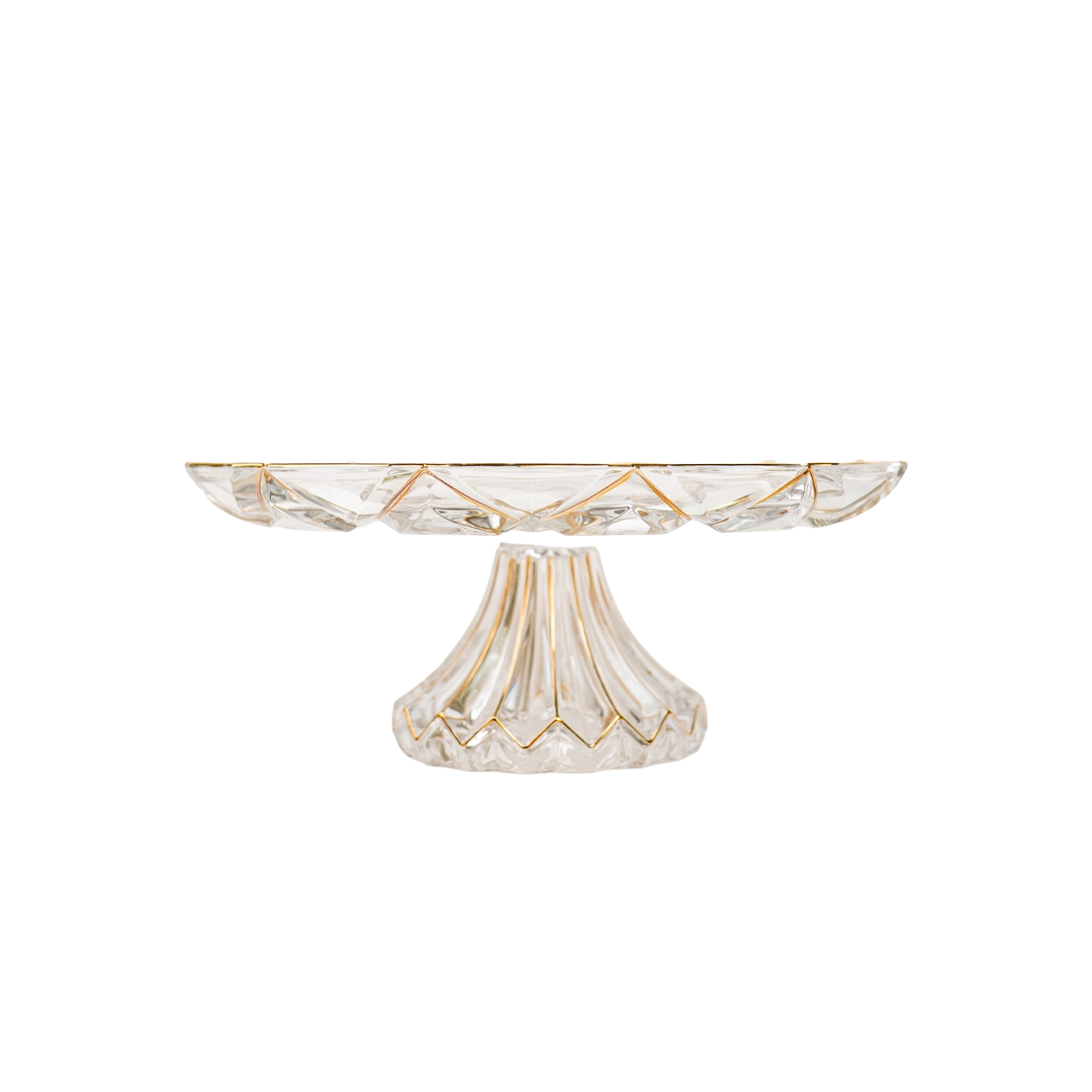 Crownlight Cutglass Regal Pedestal Stand