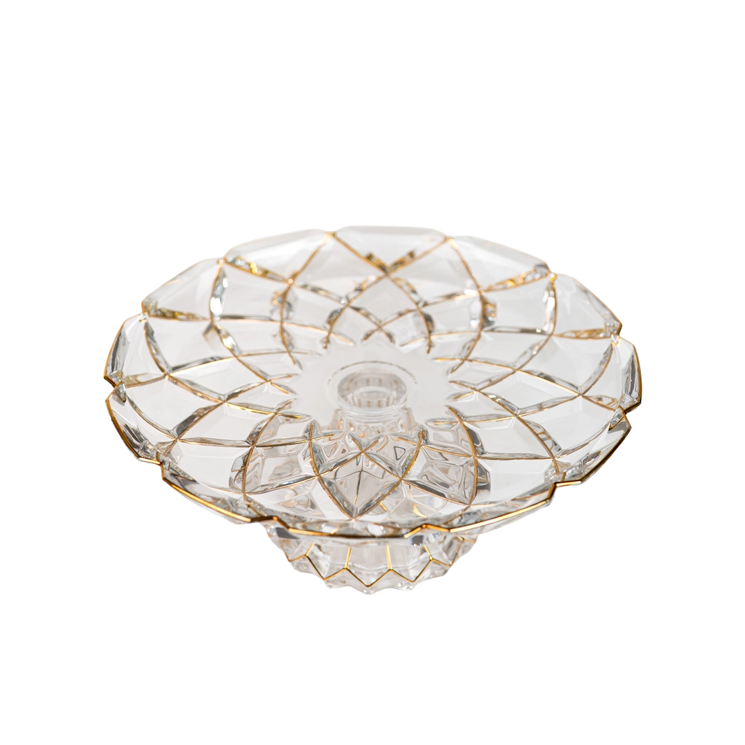 Crownlight Cutglass Regal Pedestal Stand