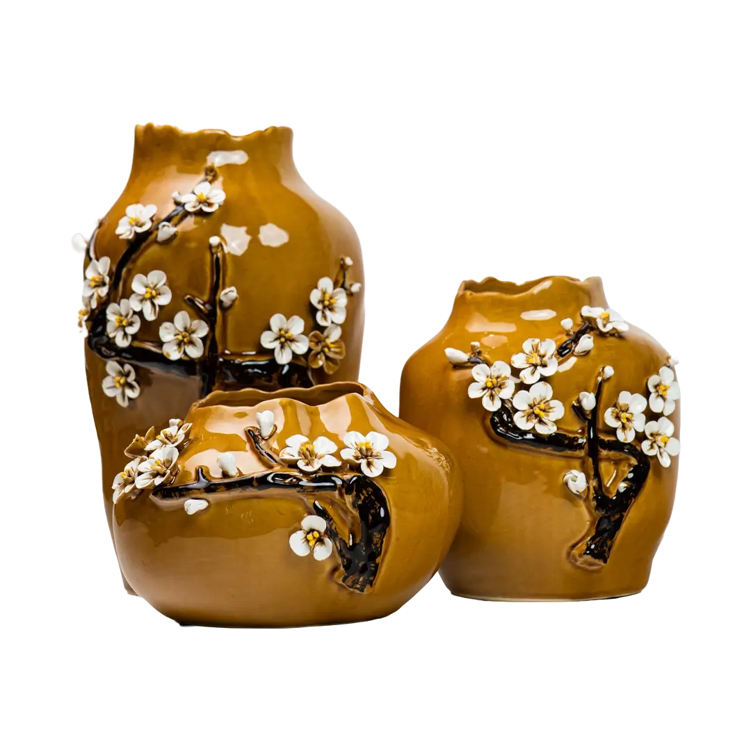 Autumn Petal Vessels