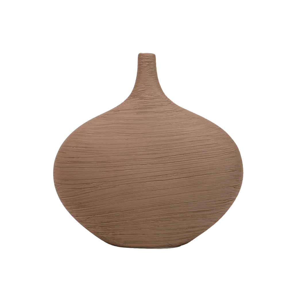 Terra Whisper Textured Vase