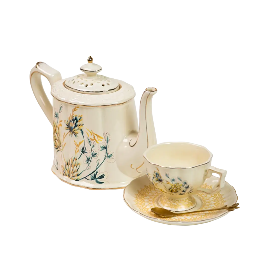 Whispering Wildflower Tea Set (19 piece)