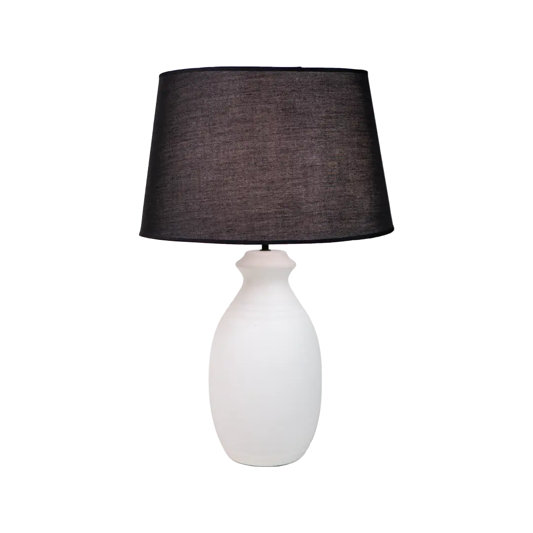Noir Whisper Ceramic Lamp