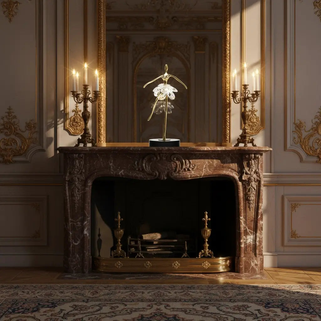 Crystal Bloom Dancer Sculpture