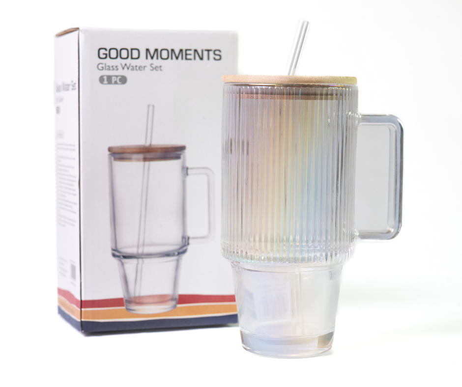 Solace Ribbed Glassware