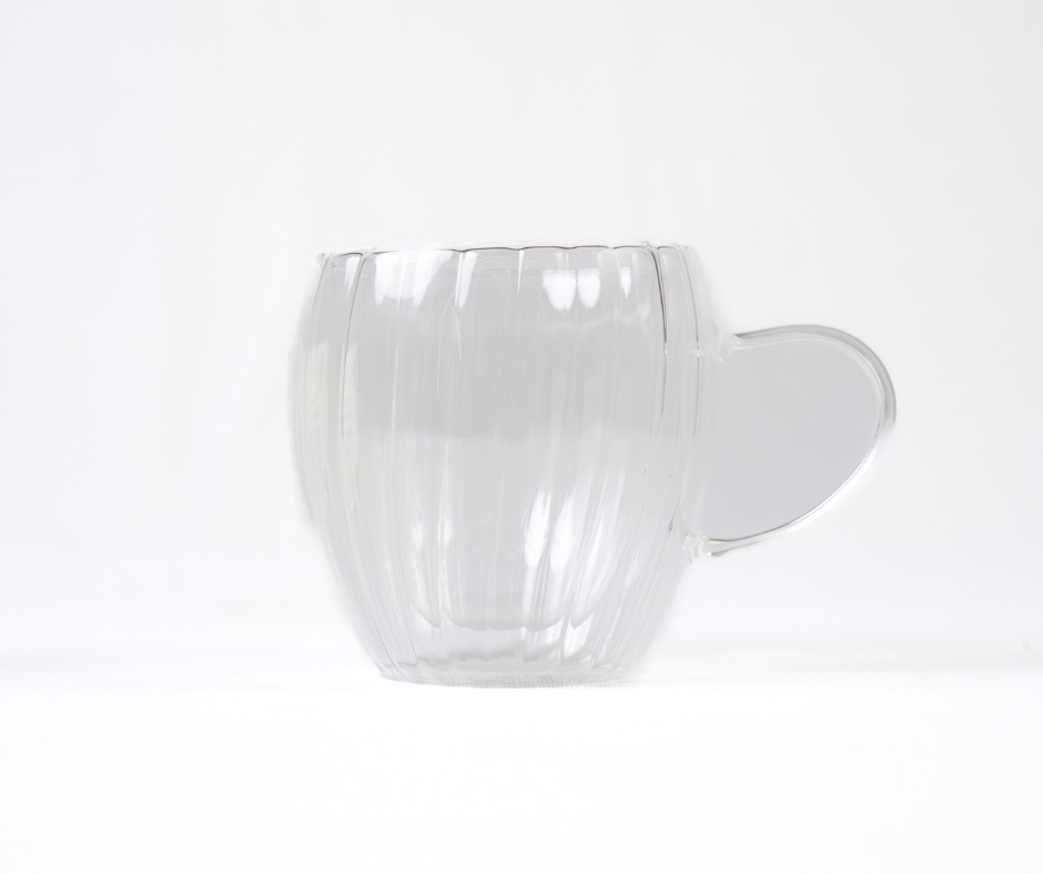 Linear Tulip Glass Cup