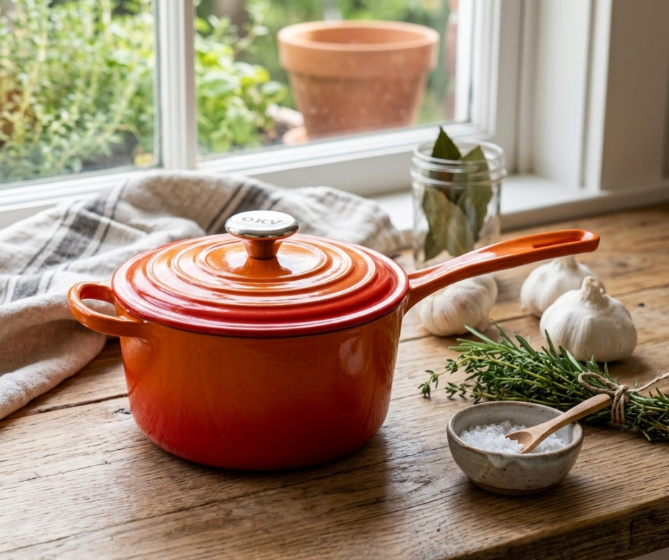 Meadow Orange Pan