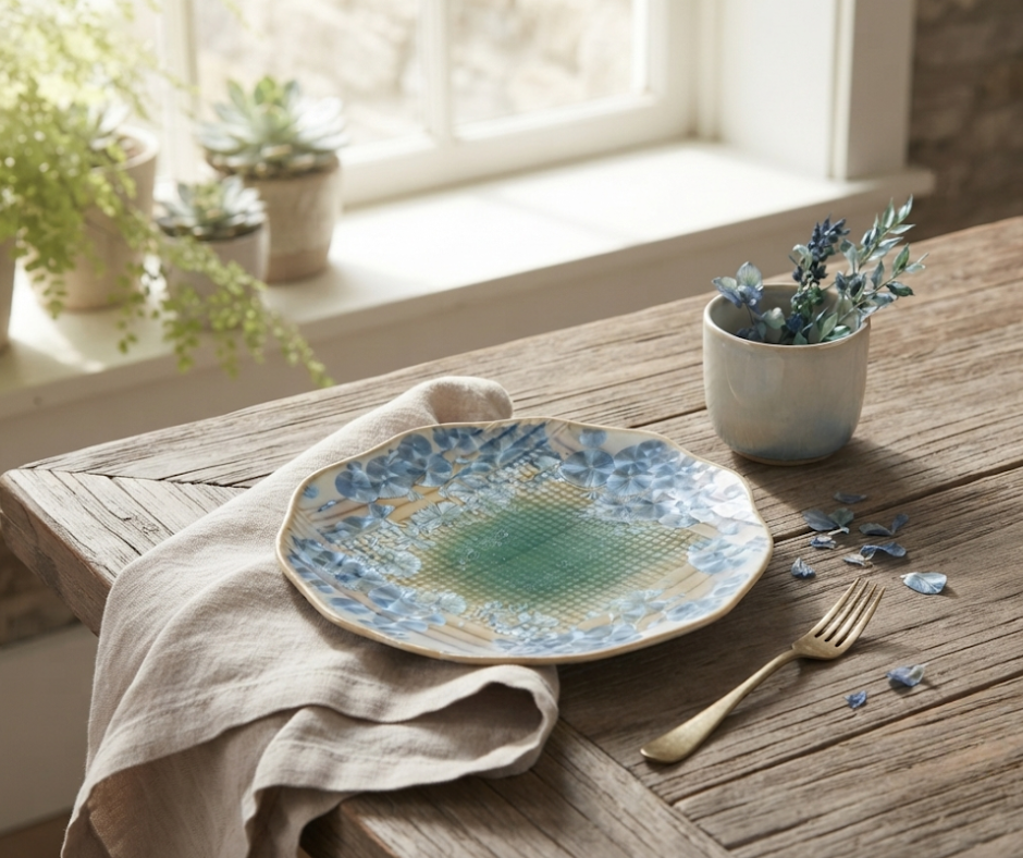 Nebula Blossom Plate