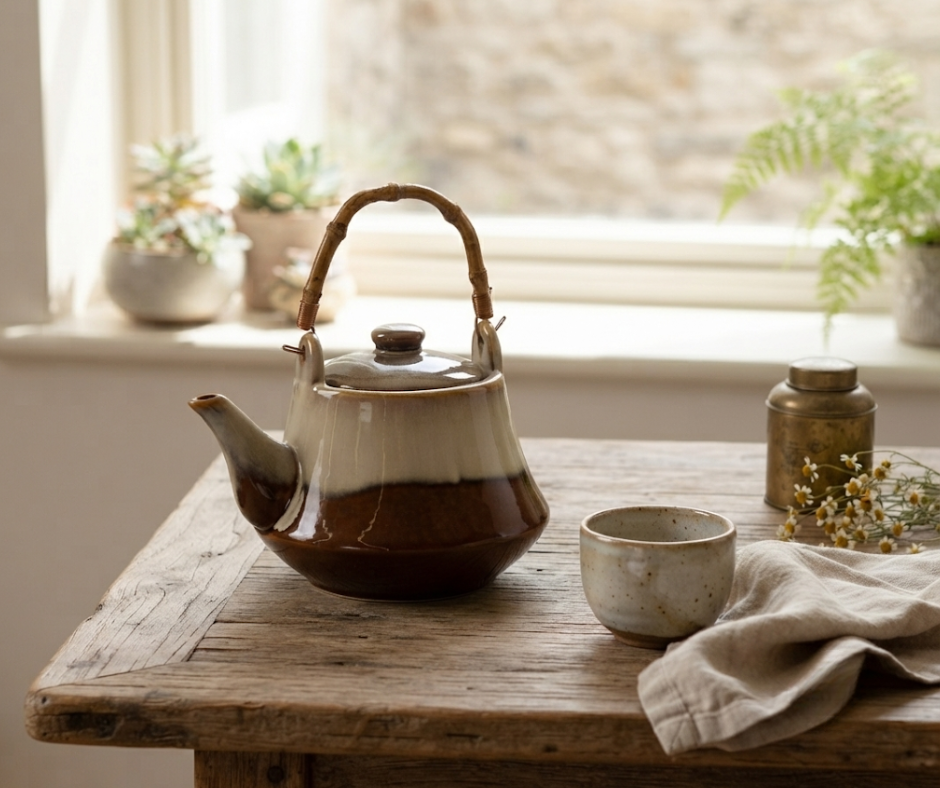 Earthy Dip Teapot