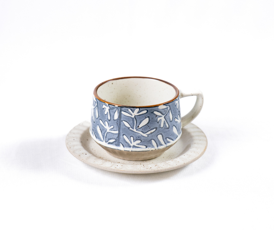 Blue Blossom Teacup