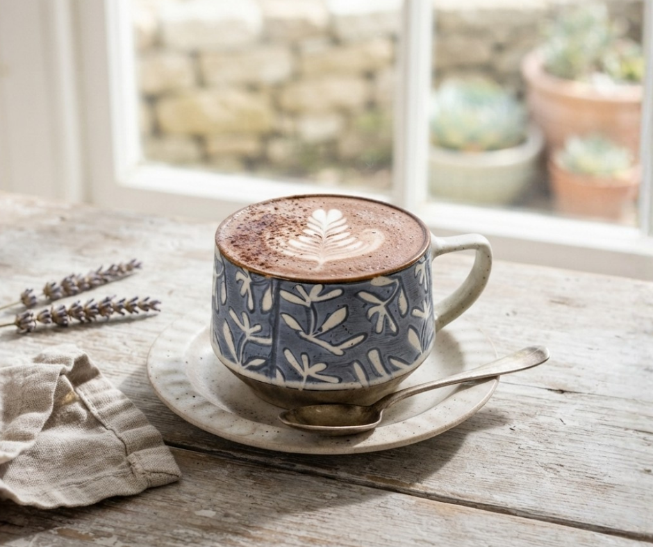 Blue Blossom Teacup