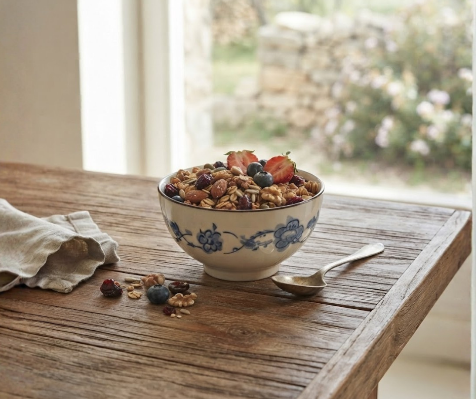 Indigo Leaf Bowl