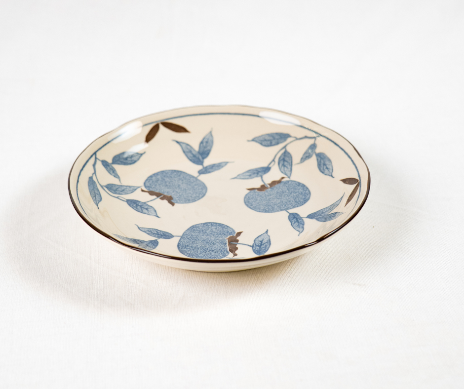 Botanical Blue Plate