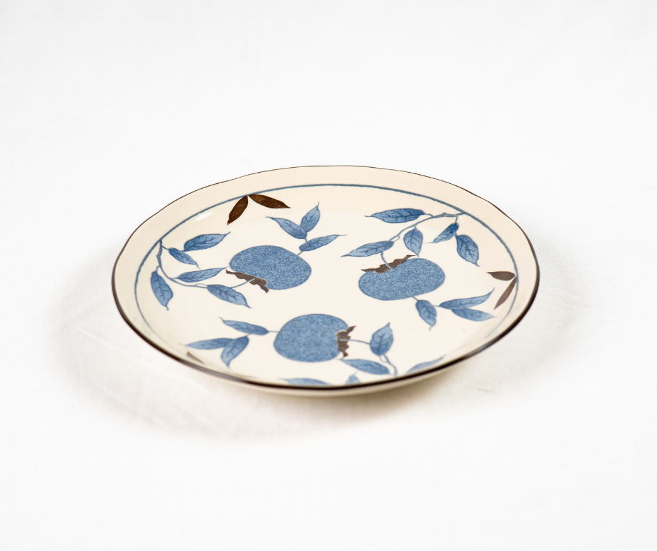 Botanical Blue Plate