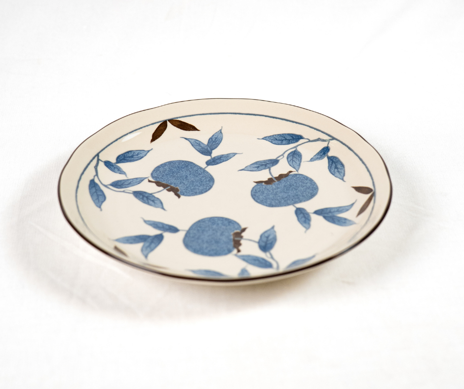 Botanical Blue Plate