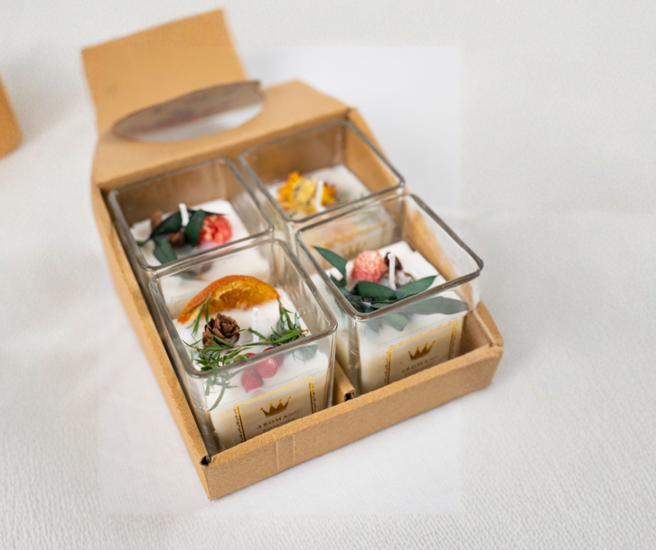 Crown Glass Scented Candles
