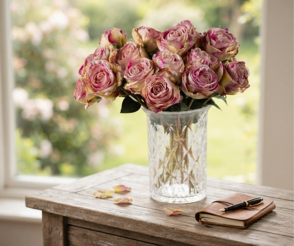 Antique Pink Roses