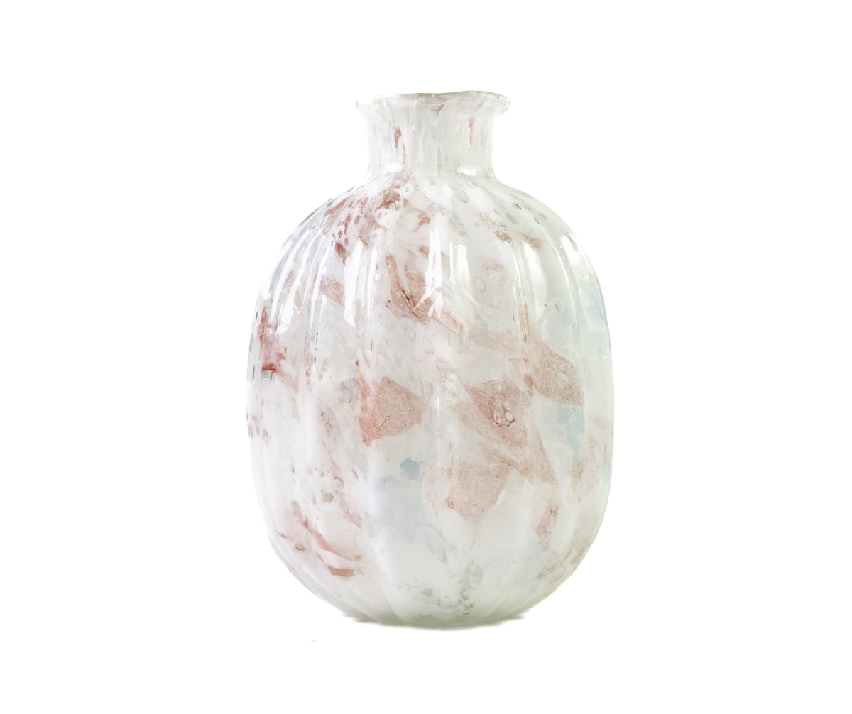 Cloud Marbled Vessel Vase