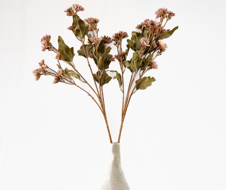 Rustic Dusty Floral Stem
