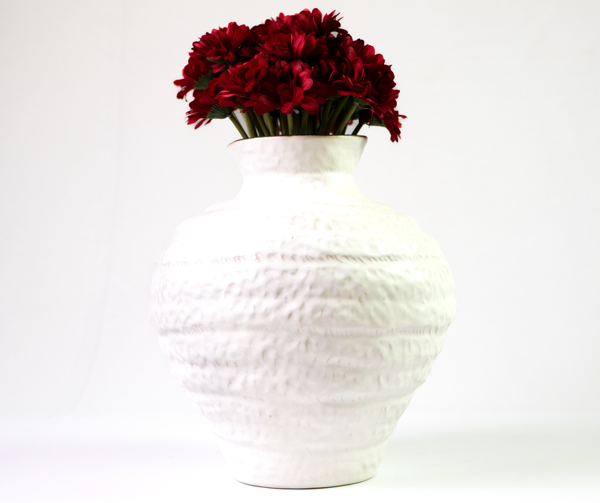 White Ceramic Vase