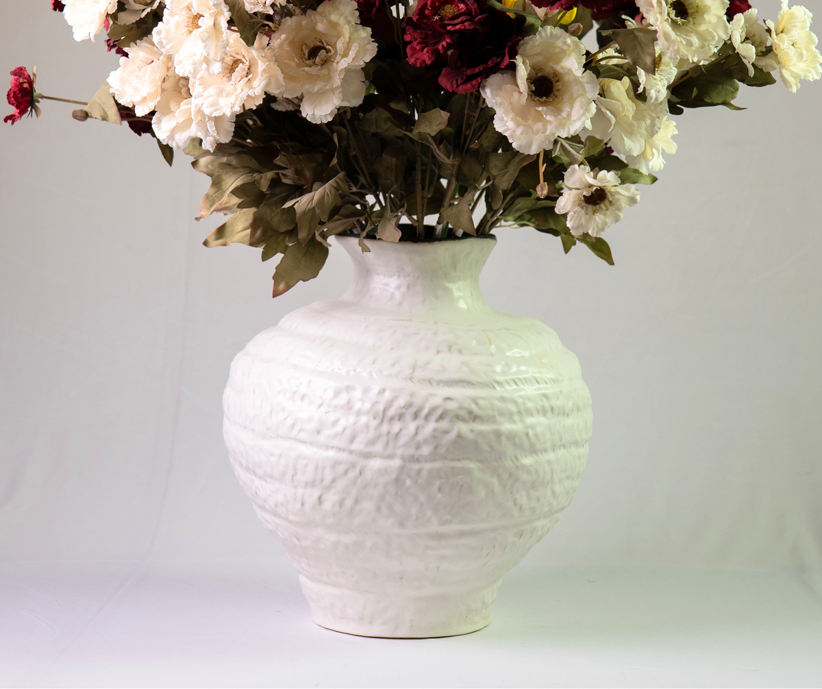 White Ceramic Vase