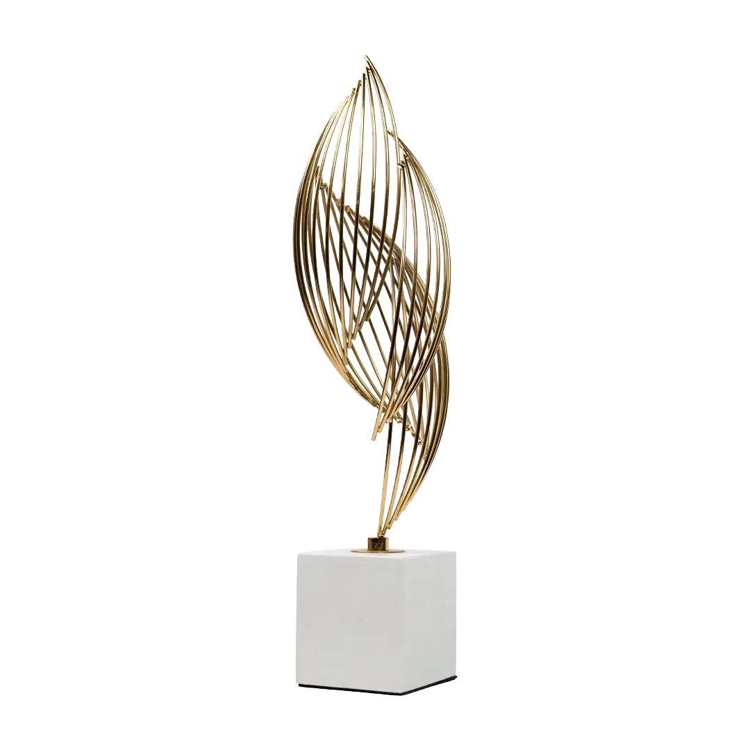 Aurum Drift Sculpture