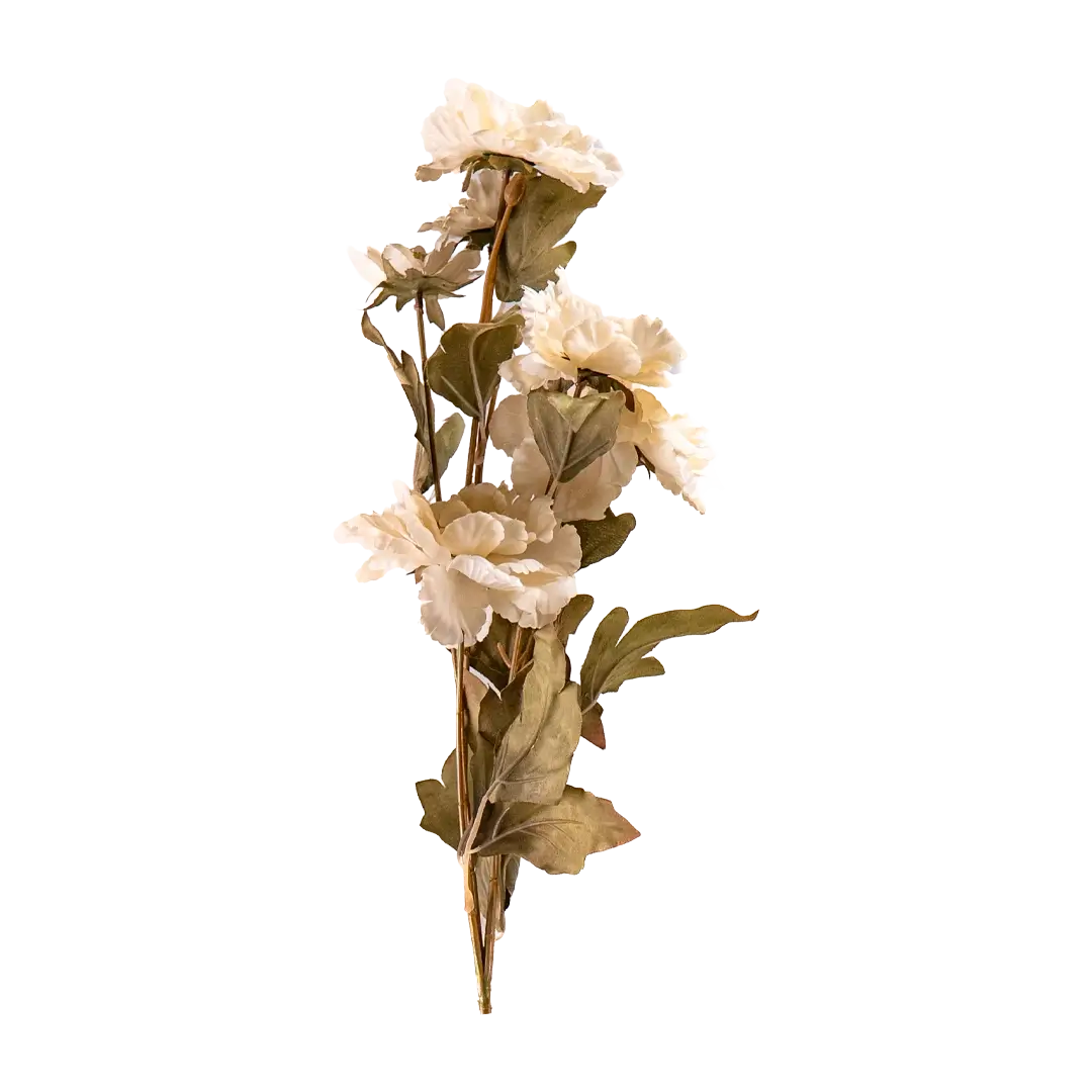 Peony Cloud Stem - White